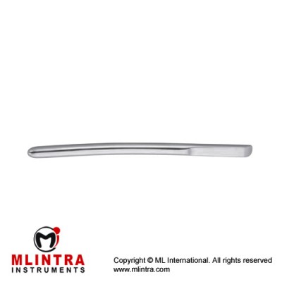 Hegar Uterine Dilator Single Ended Brass - Chrome Plated, 18.5 cm - 7 1/4" Diameter 1.5 mm Ø
